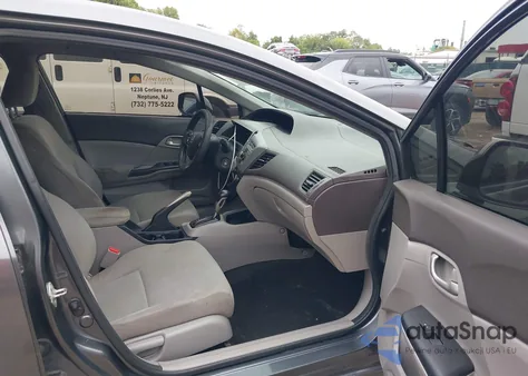 2012 Honda Civic Lx z USA, uszkodzony, nr VIN 2HGFB2F55CH521770